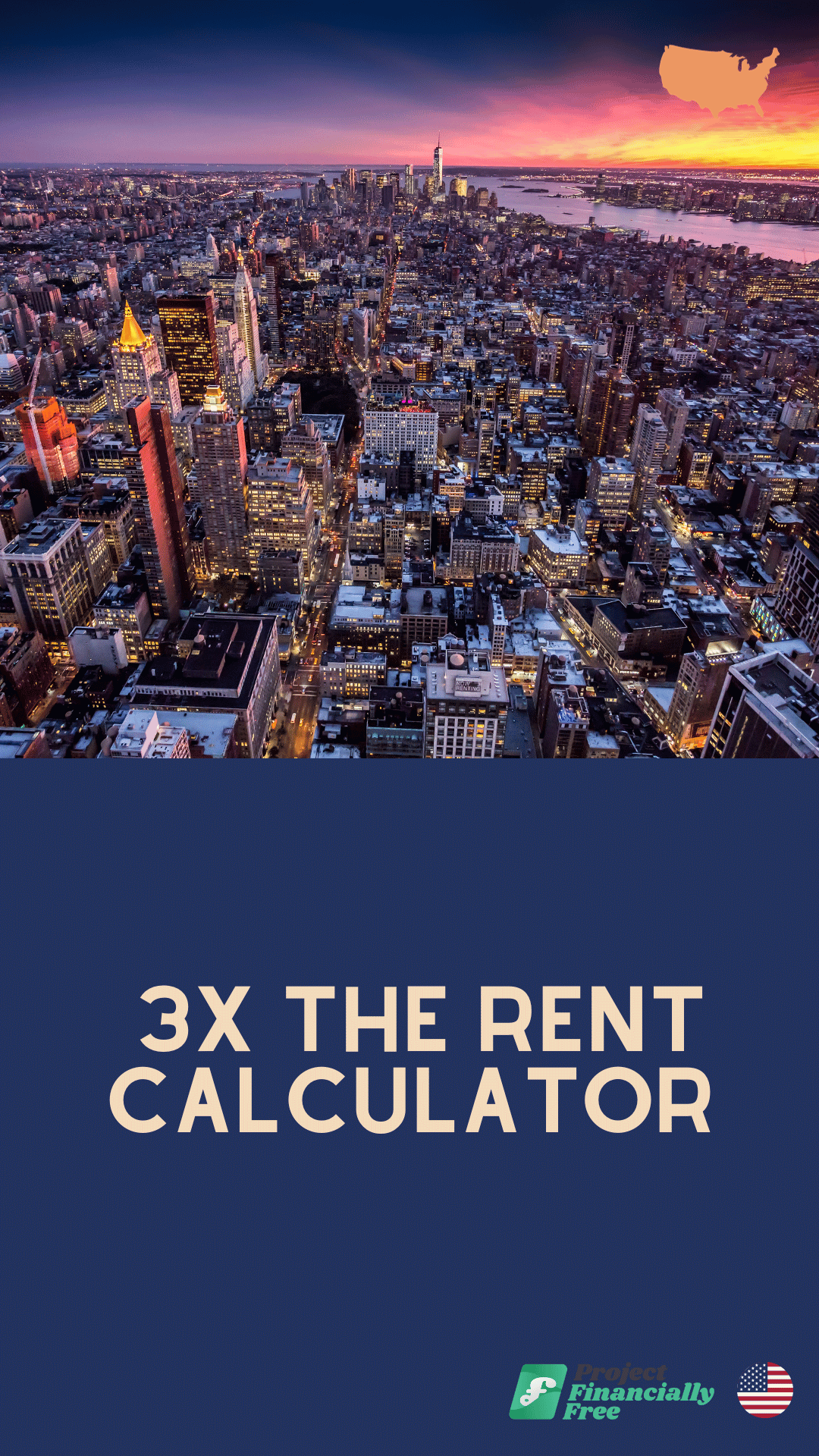3x the rent calculator vertical