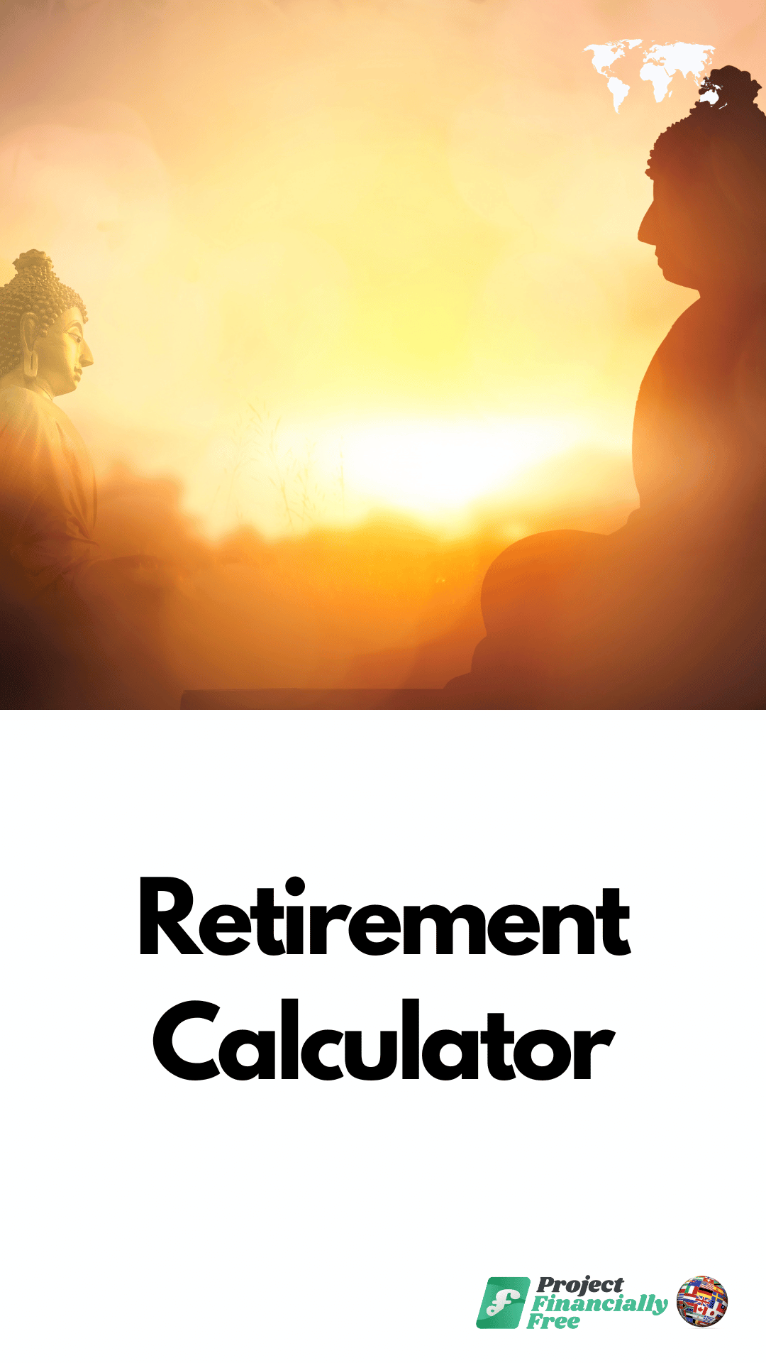 Retirement calculator vertical