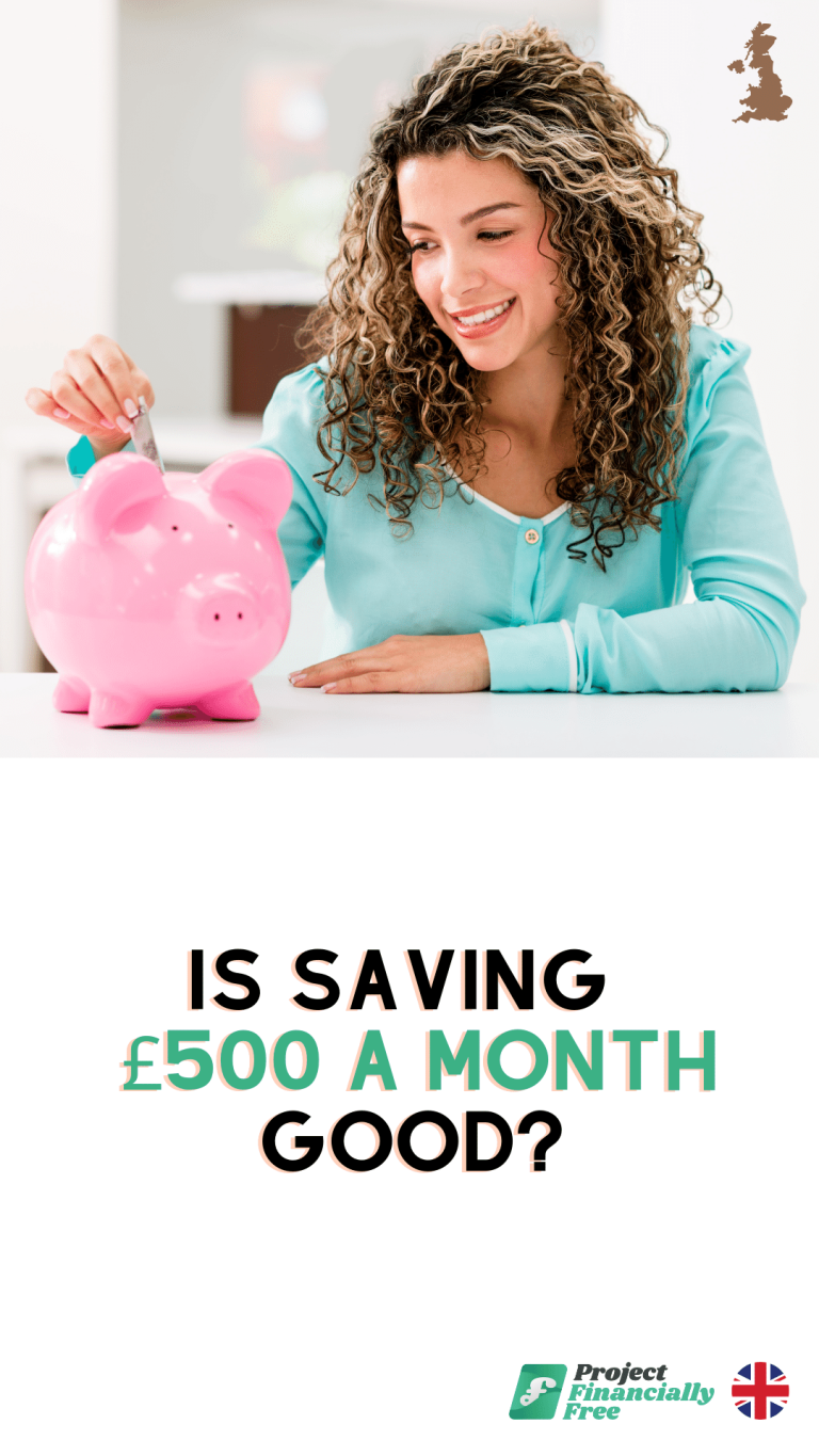 Saving 500 pounds a month calculator vertical