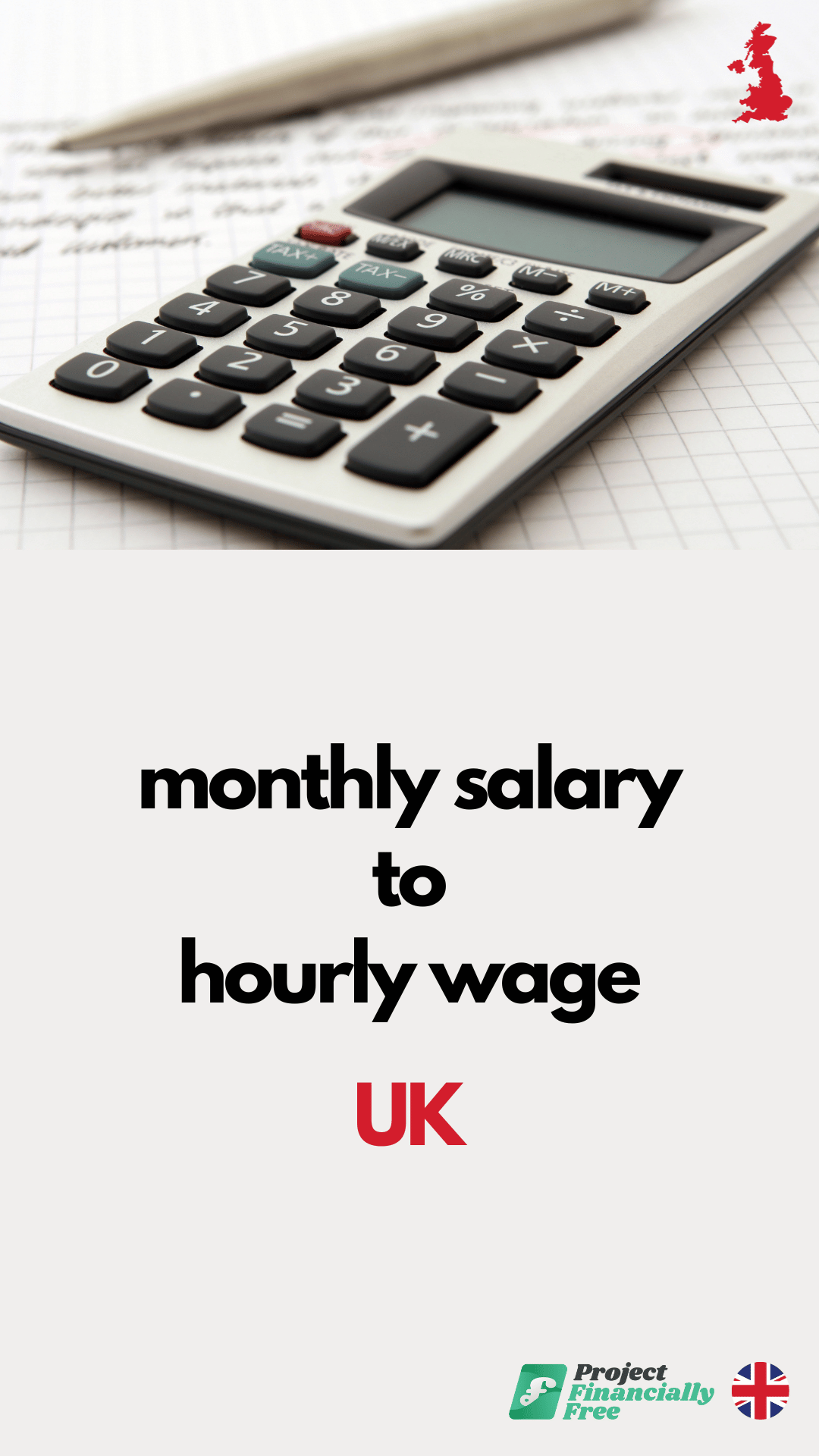 Monthly salary to hourly wage uk calculator vertical