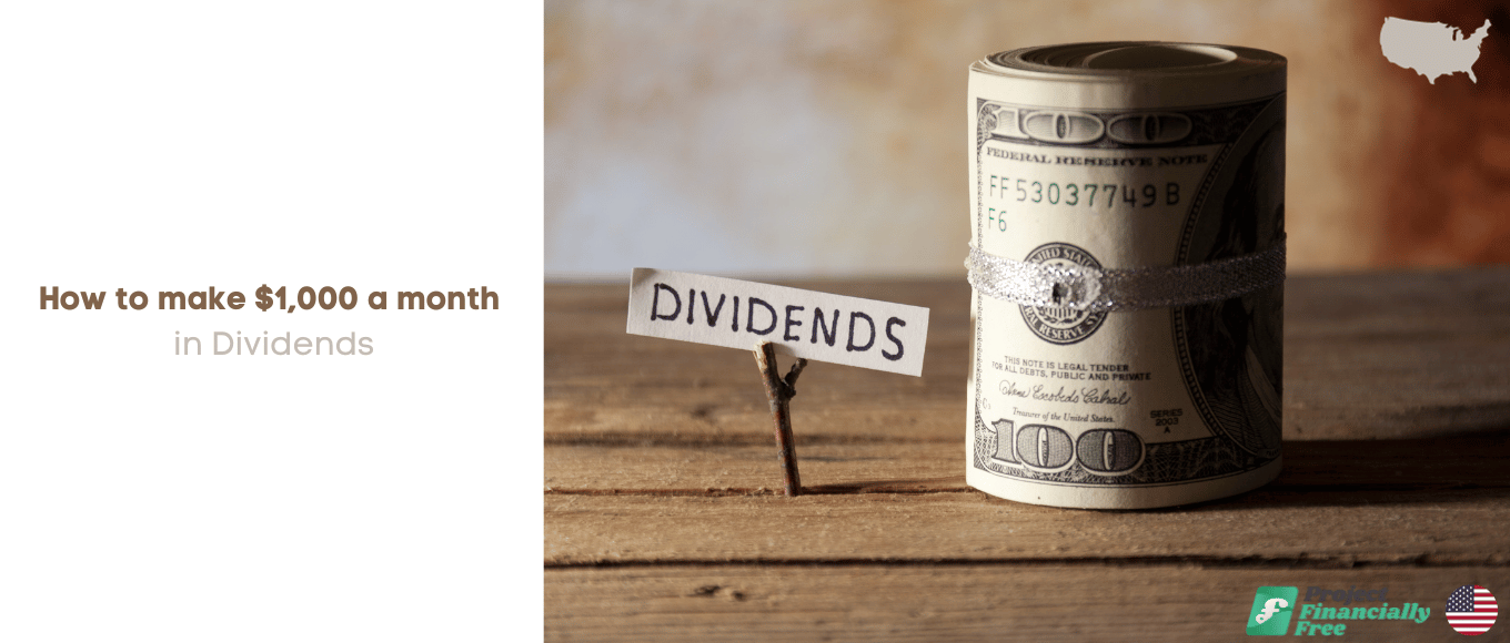 How to make 1000 a month in dividends